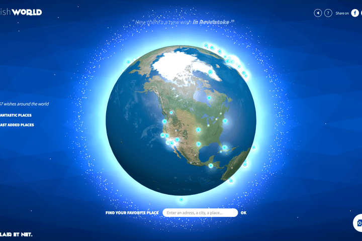 Wish World website preview